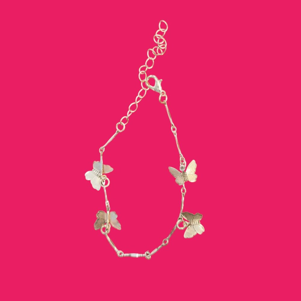Butterfly Charmer Bracelet- Golden